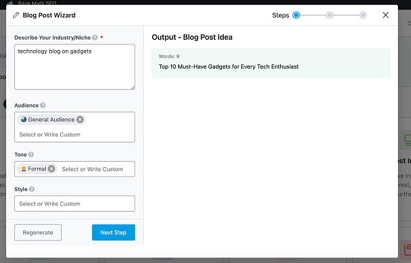 تولید محتوا با هوش مصنوعی رنک مث